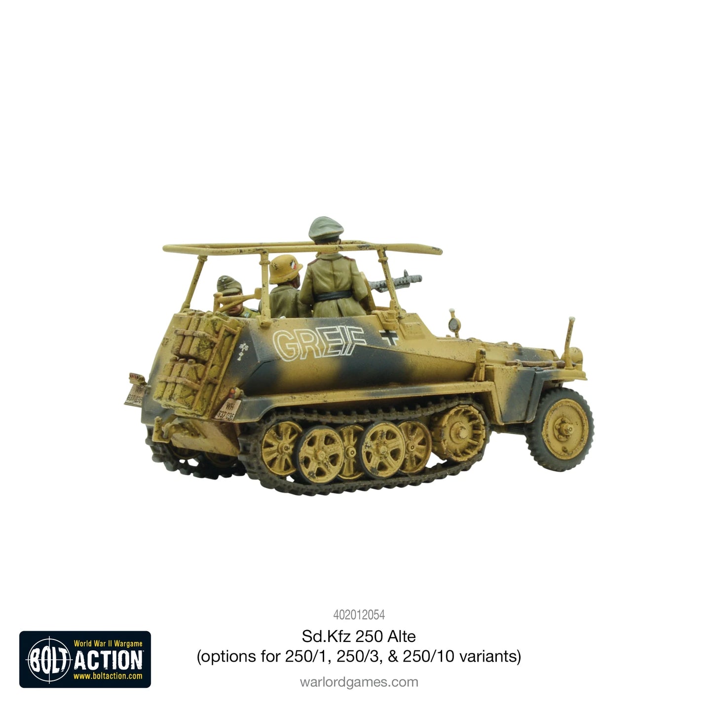 Sd.Kfz 250 (Alte) half-track (options to make 250/1, 250/3 or 250/10 variants) (Box)