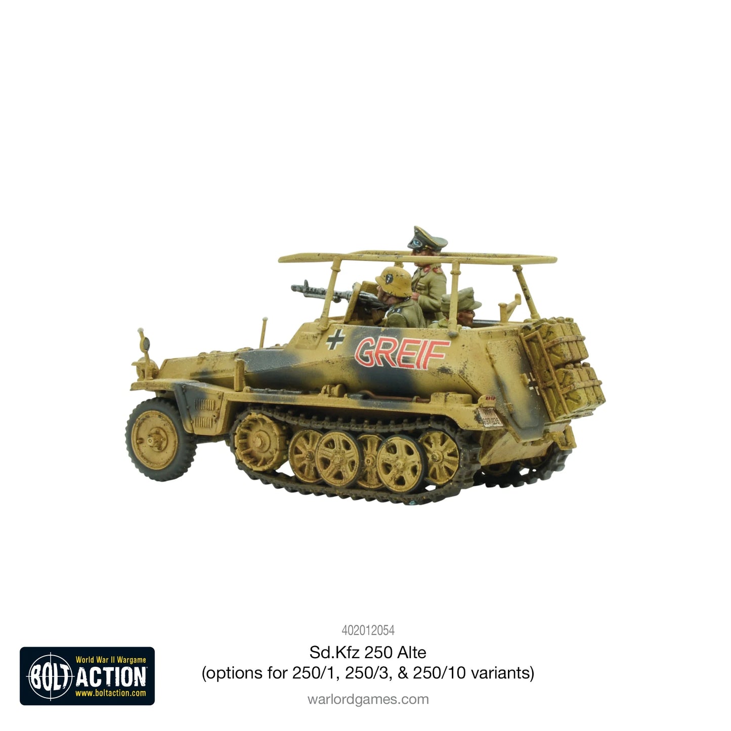 Sd.Kfz 250 (Alte) half-track (options to make 250/1, 250/3 or 250/10 variants) (Box)