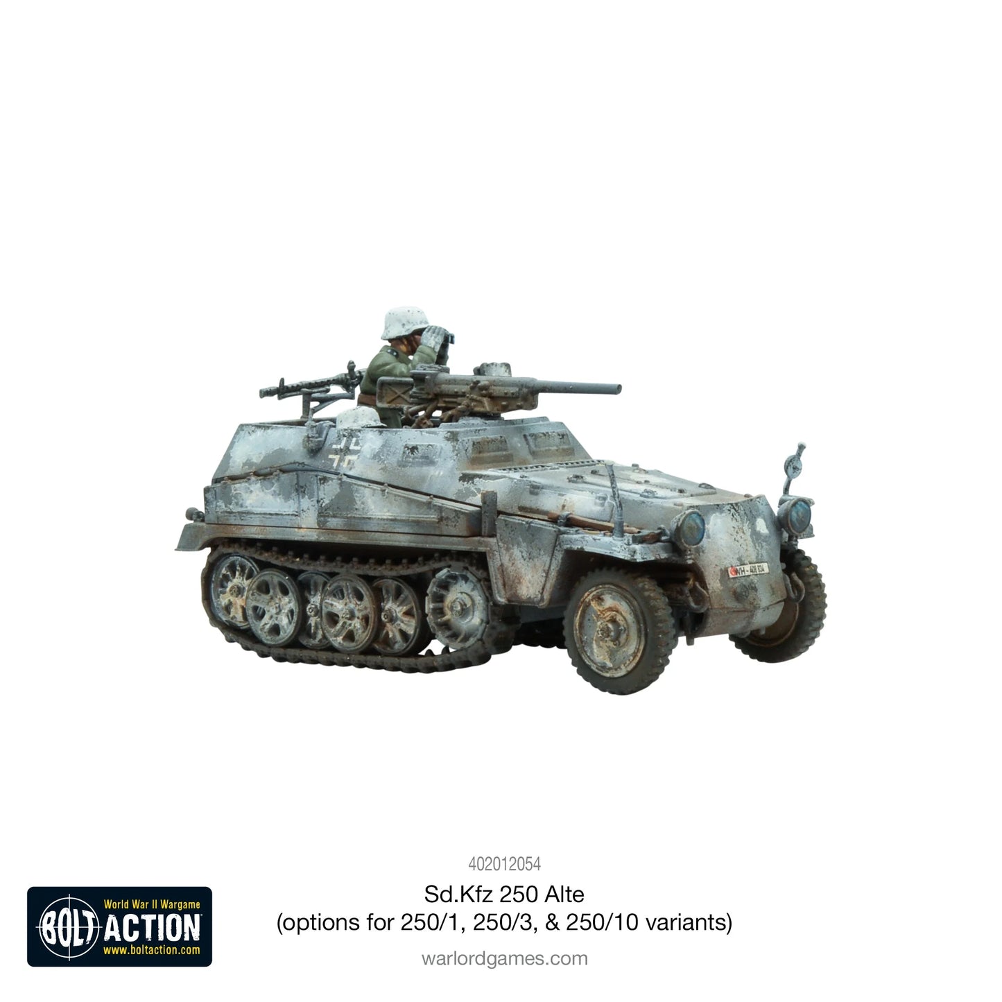 Sd.Kfz 250 (Alte) half-track (options to make 250/1, 250/3 or 250/10 variants) (Box)