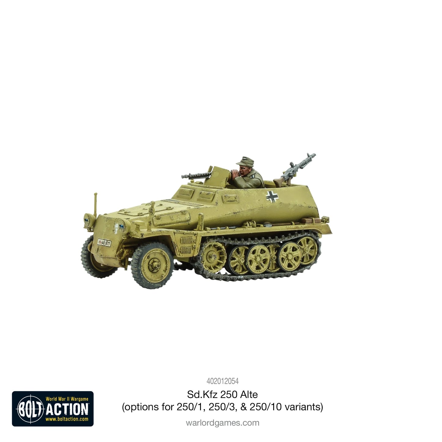 Sd.Kfz 250 (Alte) half-track (options to make 250/1, 250/3 or 250/10 variants) (Box)
