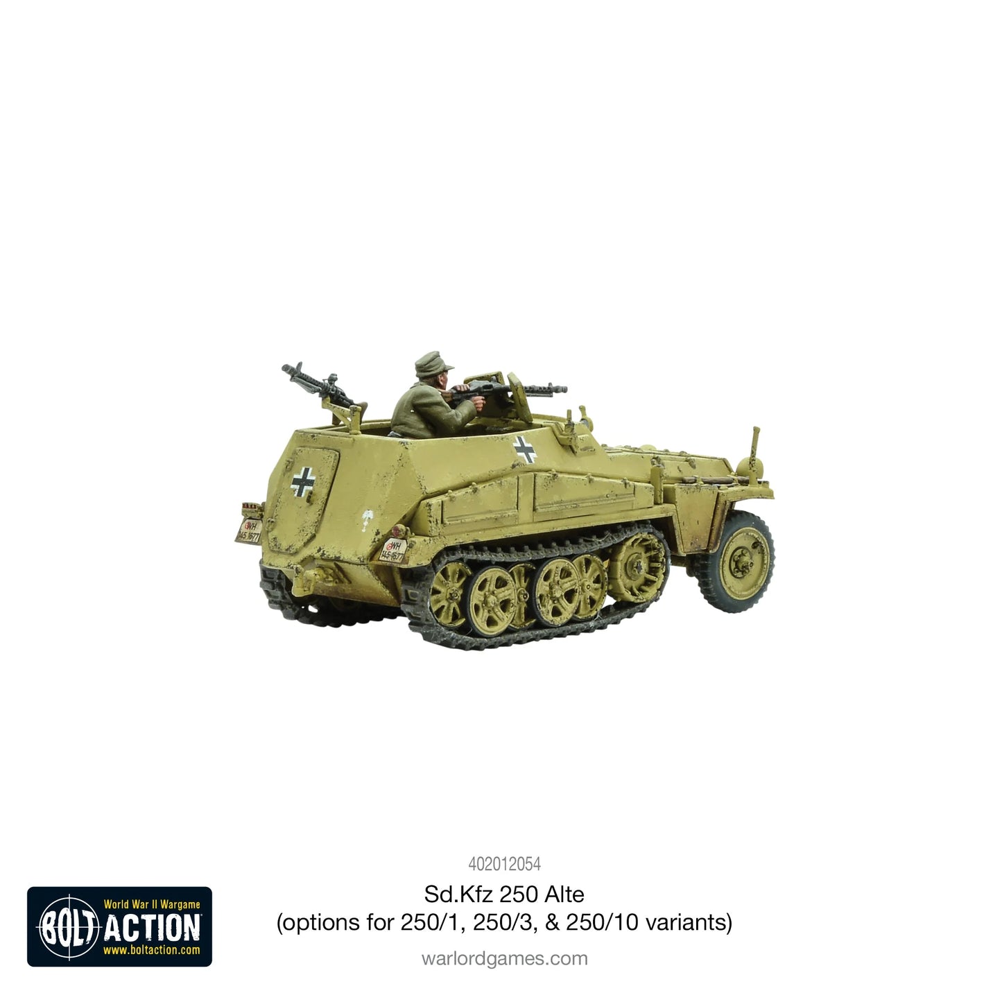 Sd.Kfz 250 (Alte) half-track (options to make 250/1, 250/3 or 250/10 variants) (Box)