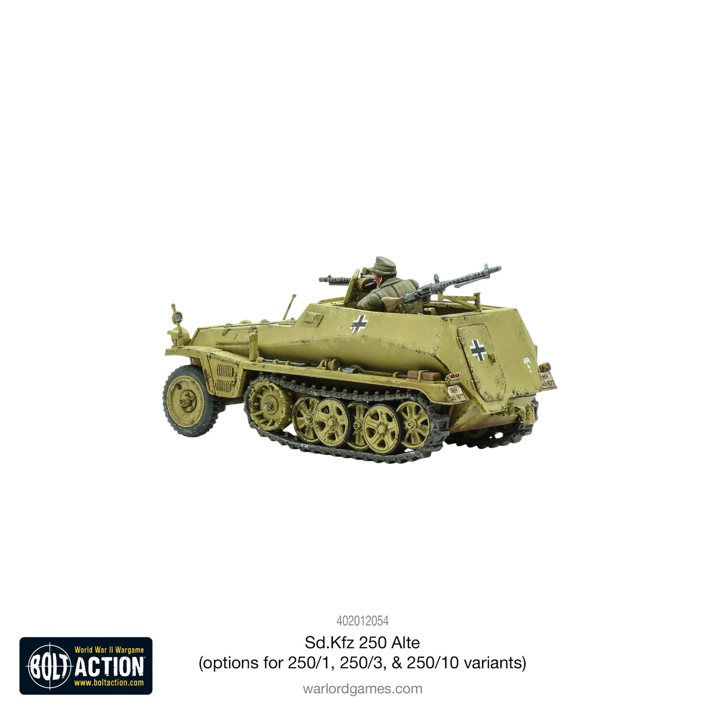 Sd.Kfz 250 (Alte) half-track (options to make 250/1, 250/3 or 250/10 variants) (Box)