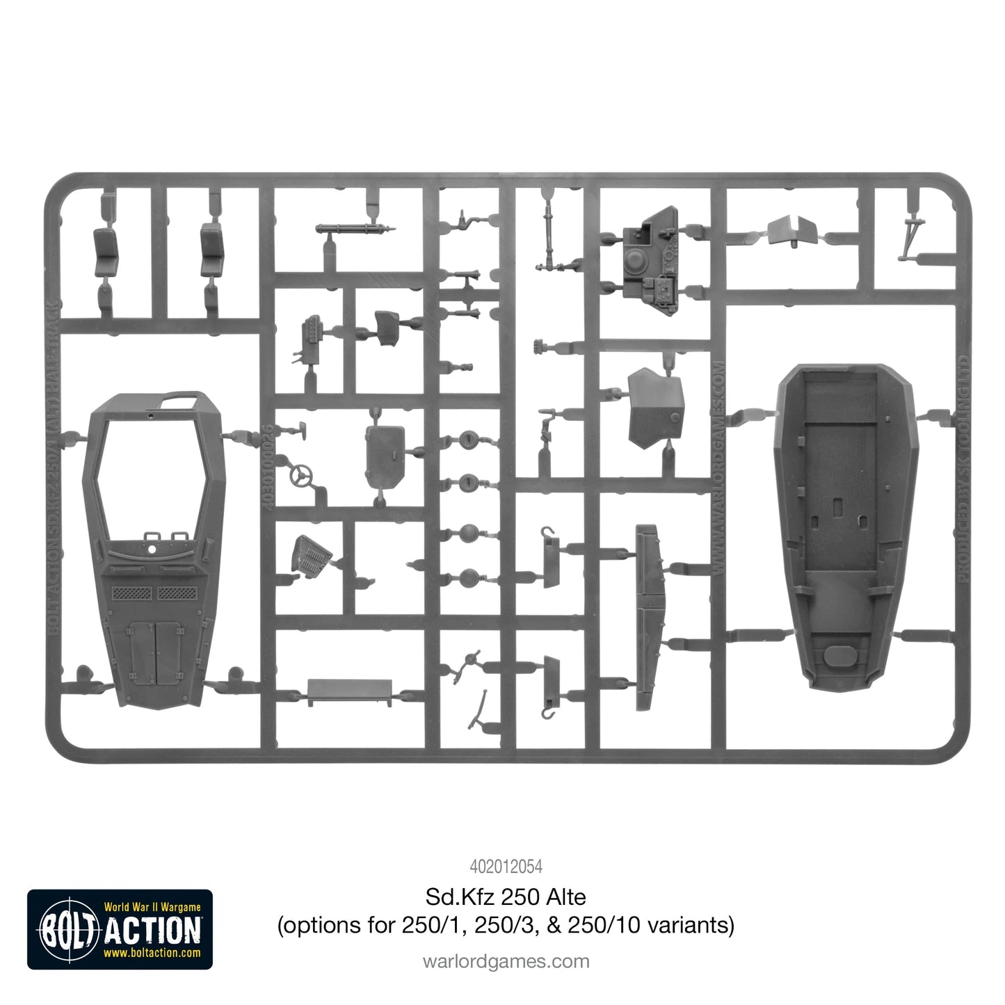 Sd.Kfz 250 (Alte) half-track (options to make 250/1, 250/3 or 250/10 variants) (Box)