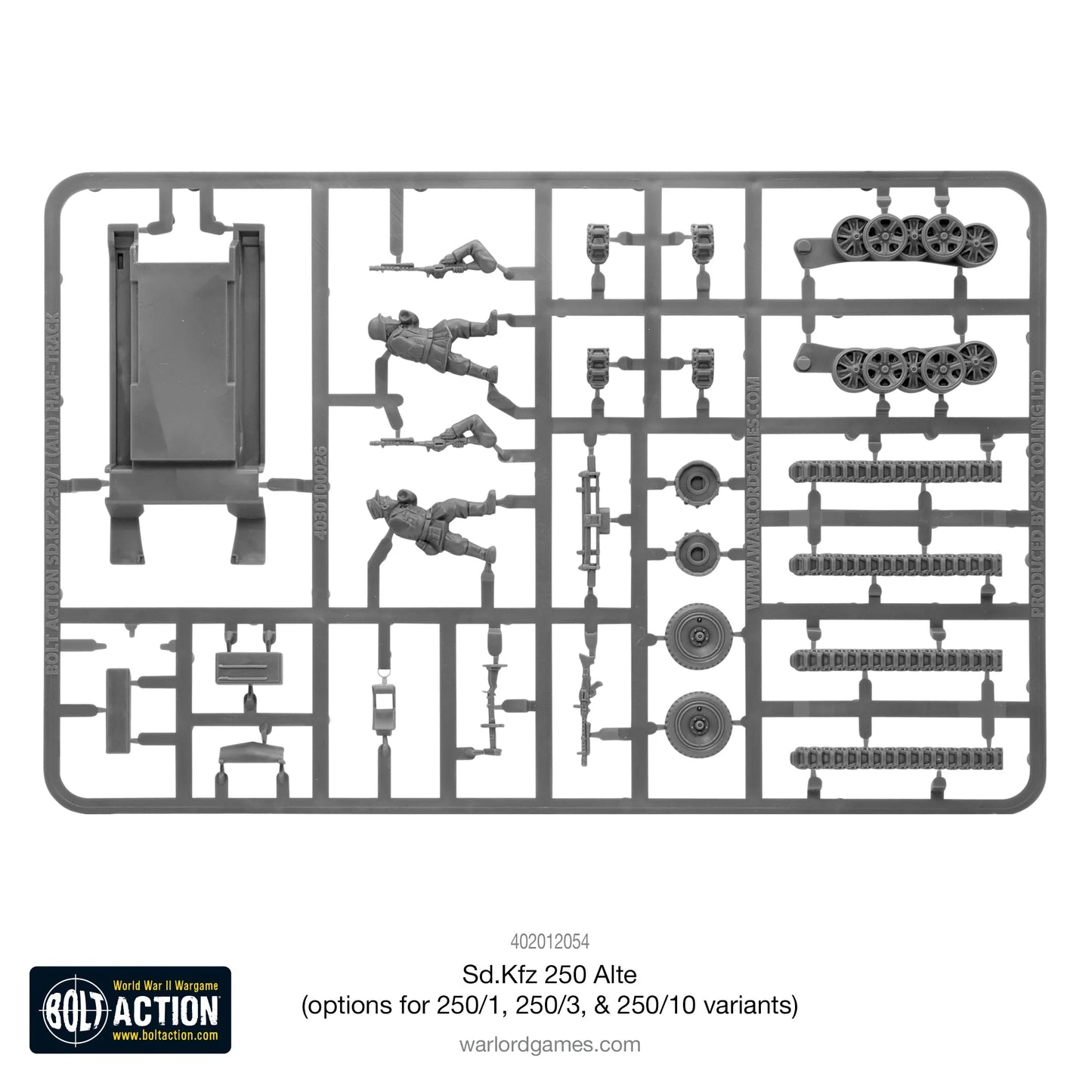 Sd.Kfz 250 (Alte) half-track (options to make 250/1, 250/3 or 250/10 variants) (Box)