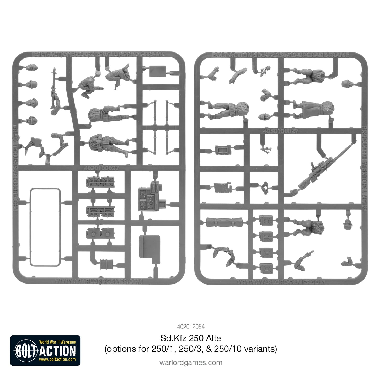 Sd.Kfz 250 (Alte) half-track (options to make 250/1, 250/3 or 250/10 variants) (Box)