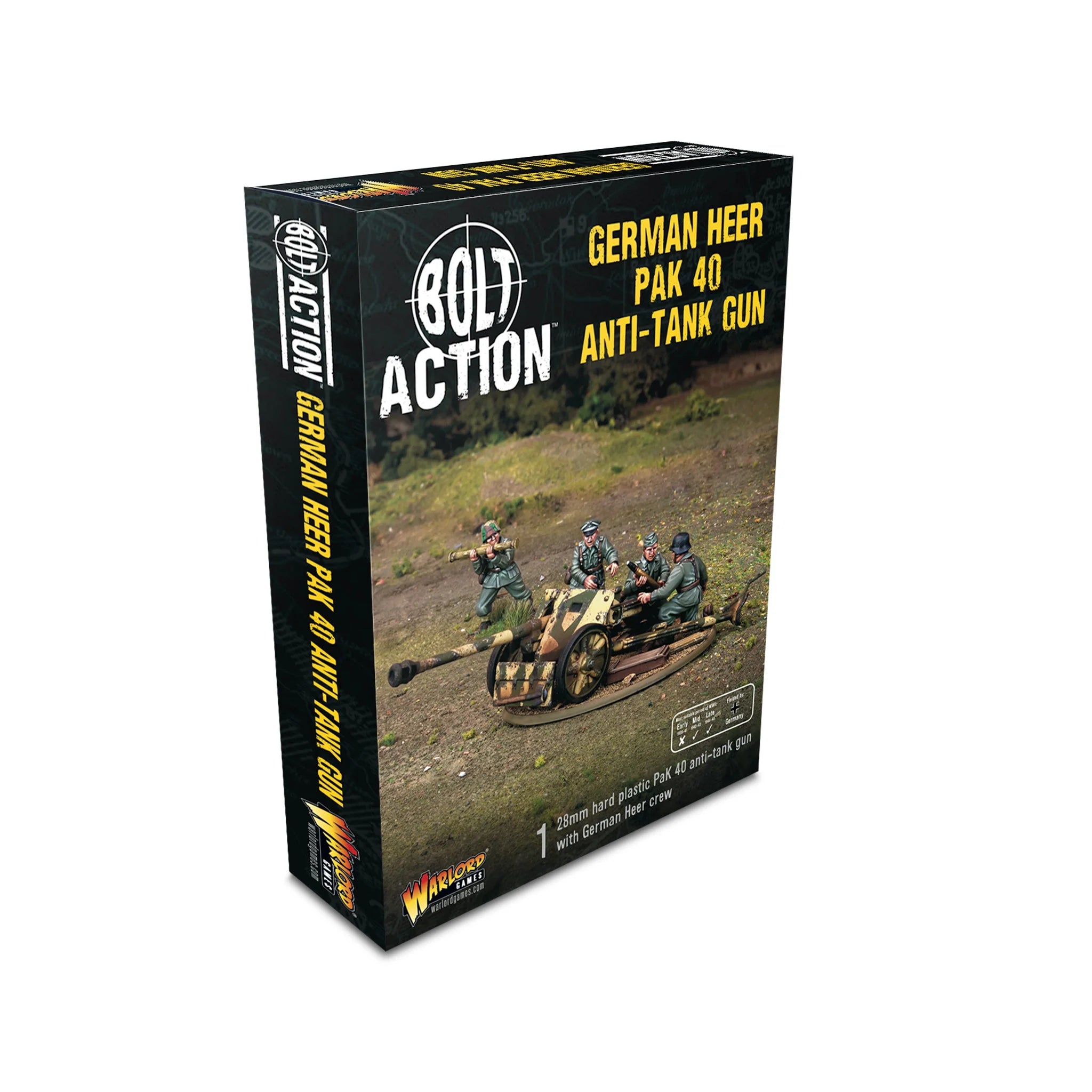 German Pak 40 anti-tank gun (plastic) – The Combat Company