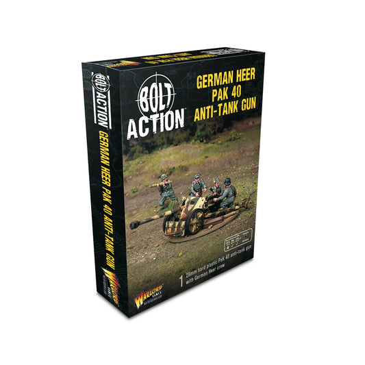 German Pak 40 anti-tank gun (plastic) (Pre-Order)