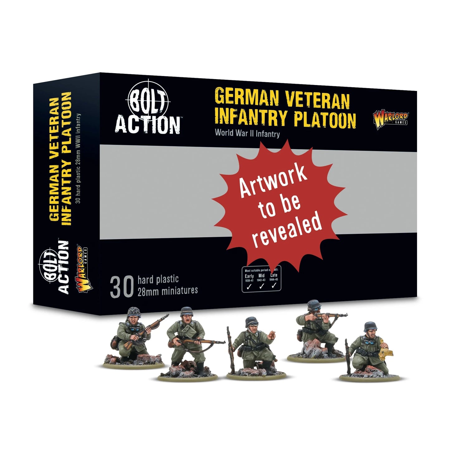 German Veteran Infantry Platoon (Pre-Order January 2025)