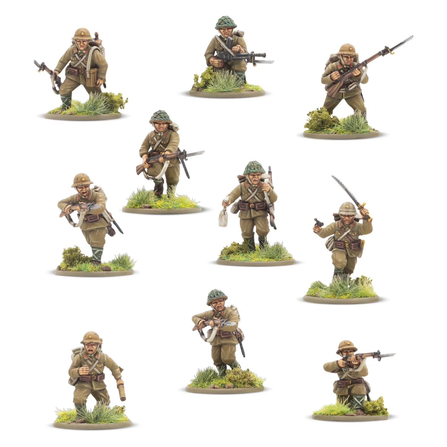 Japanese Army Infantry Platoon (Box) (Pre-Order Late January)