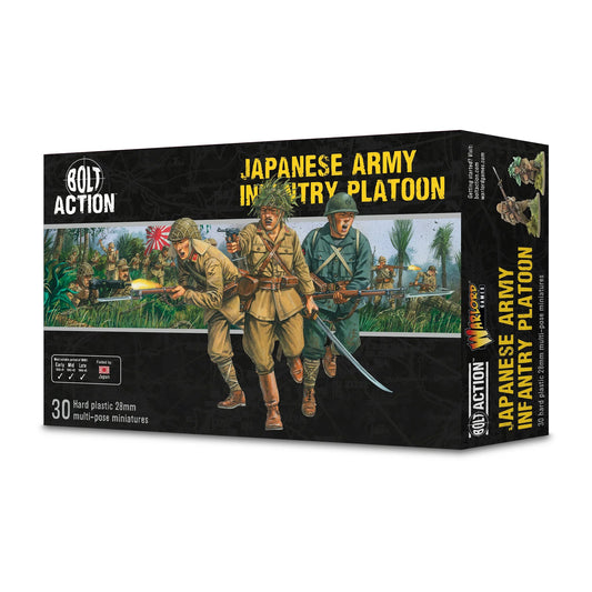Japanese Army Infantry Platoon (Box) (Pre-Order Late January)