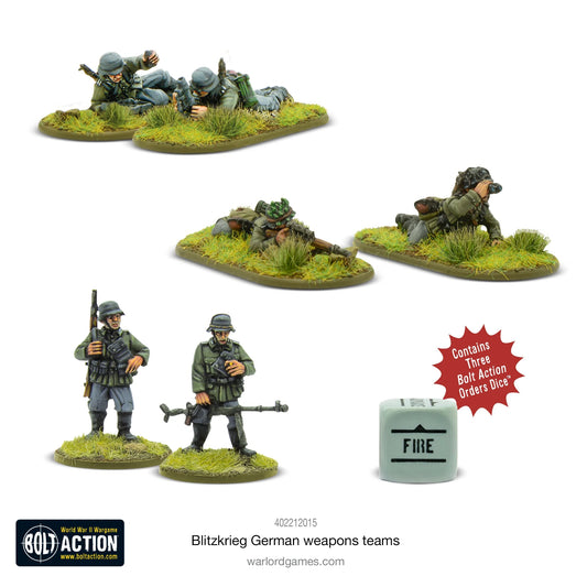 Blitzkrieg German Weapons Teams (Extra Small Box)