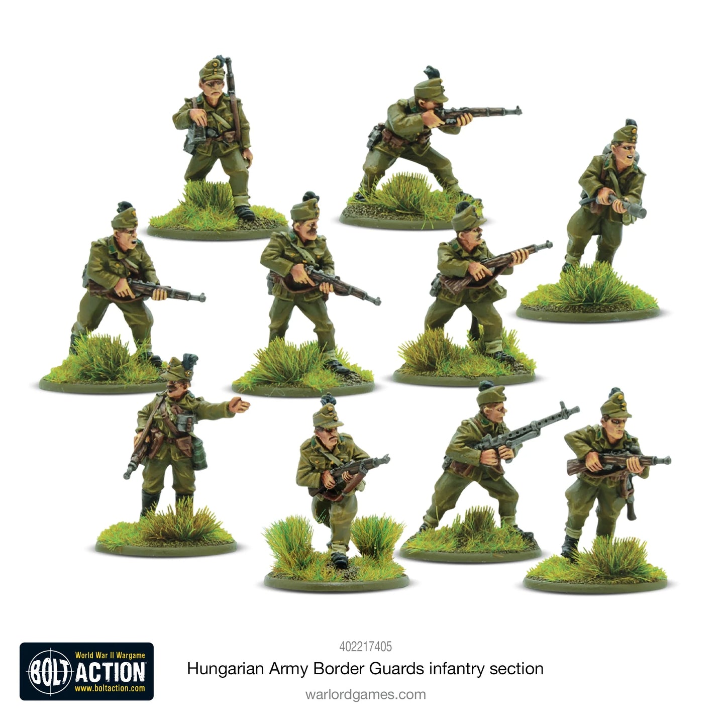 Hungarian Army Border Guards Infantry Section (Box)