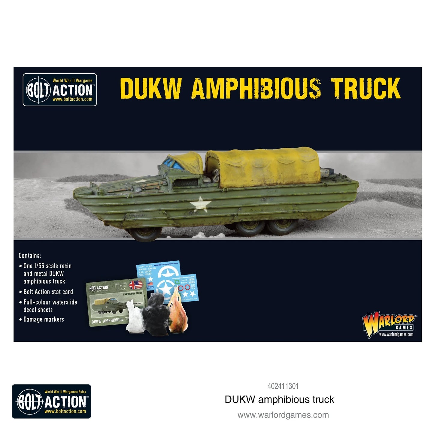 DUKW amphibious truck (Big Green Box)