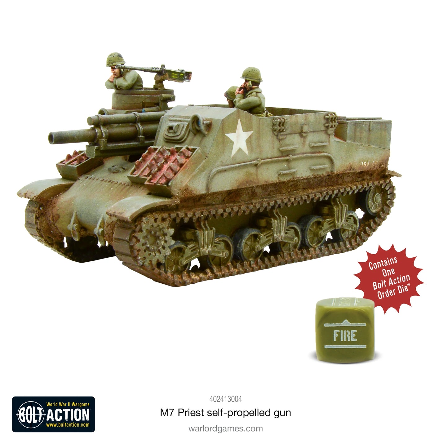 M7 Priest Self-propelled Gun