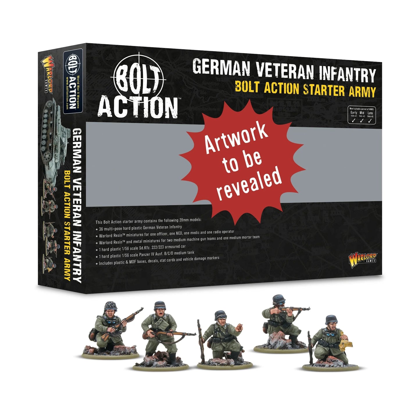 German Veteran Infantry Starter Army (Pre-Order January 2025)