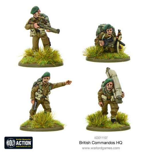 British Commando Vickers MMG Team (Blister)