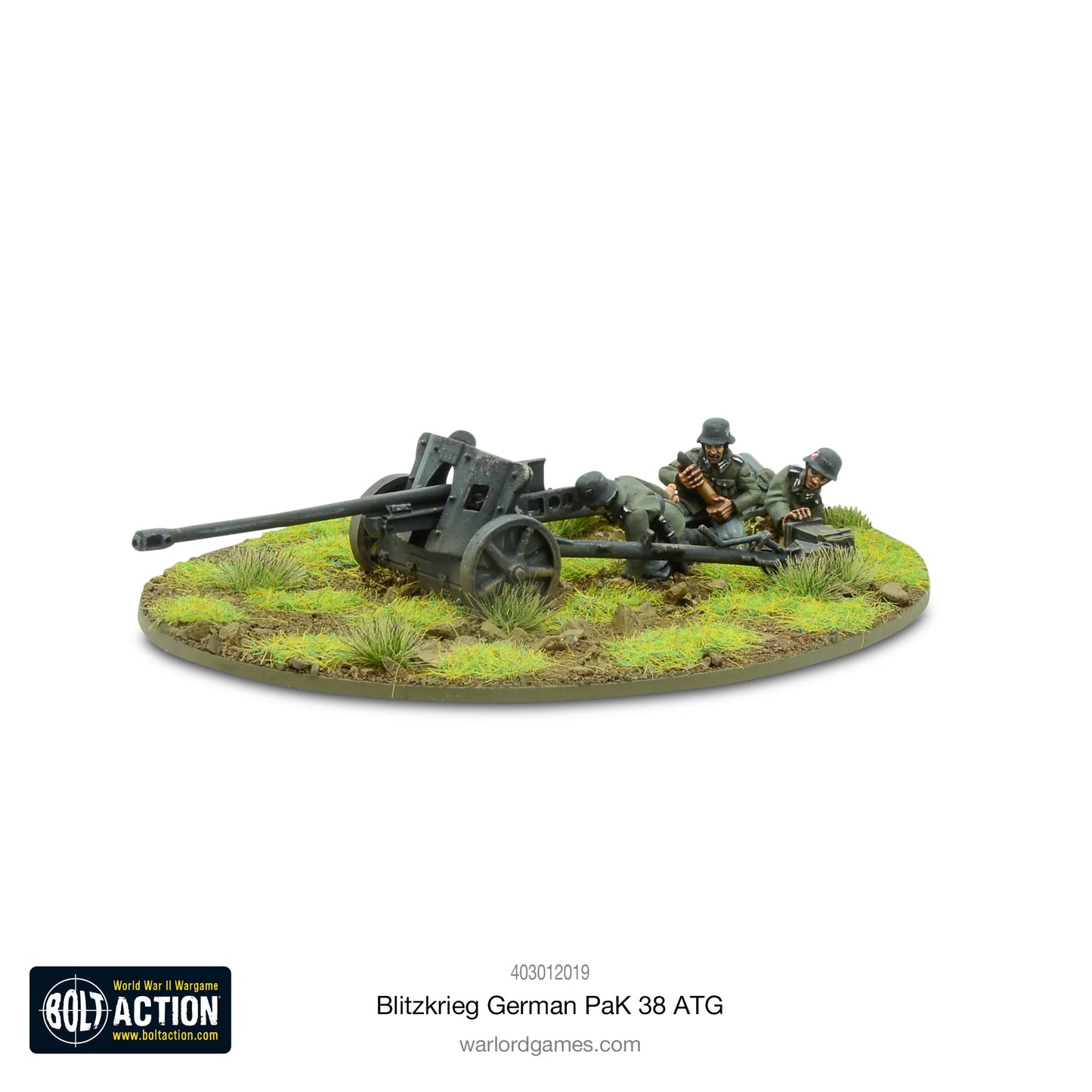 Blitzkrieg German PaK 38 anti-tank gun (1941-42)