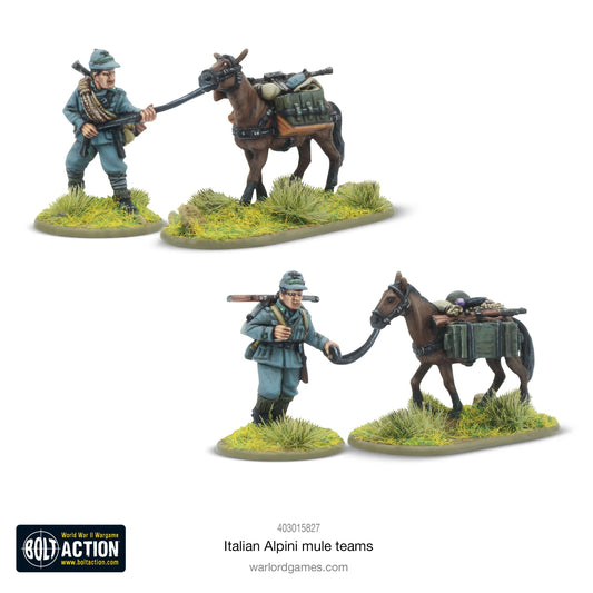 Alpini Mule Teams (Blister)