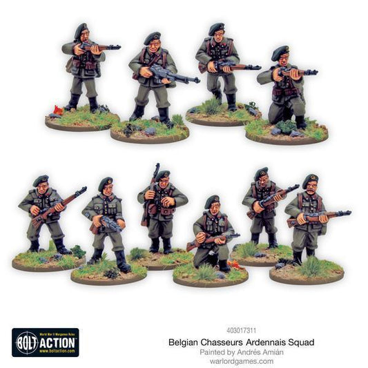 Belgian Chasseurs Ardennais squad (Blister)