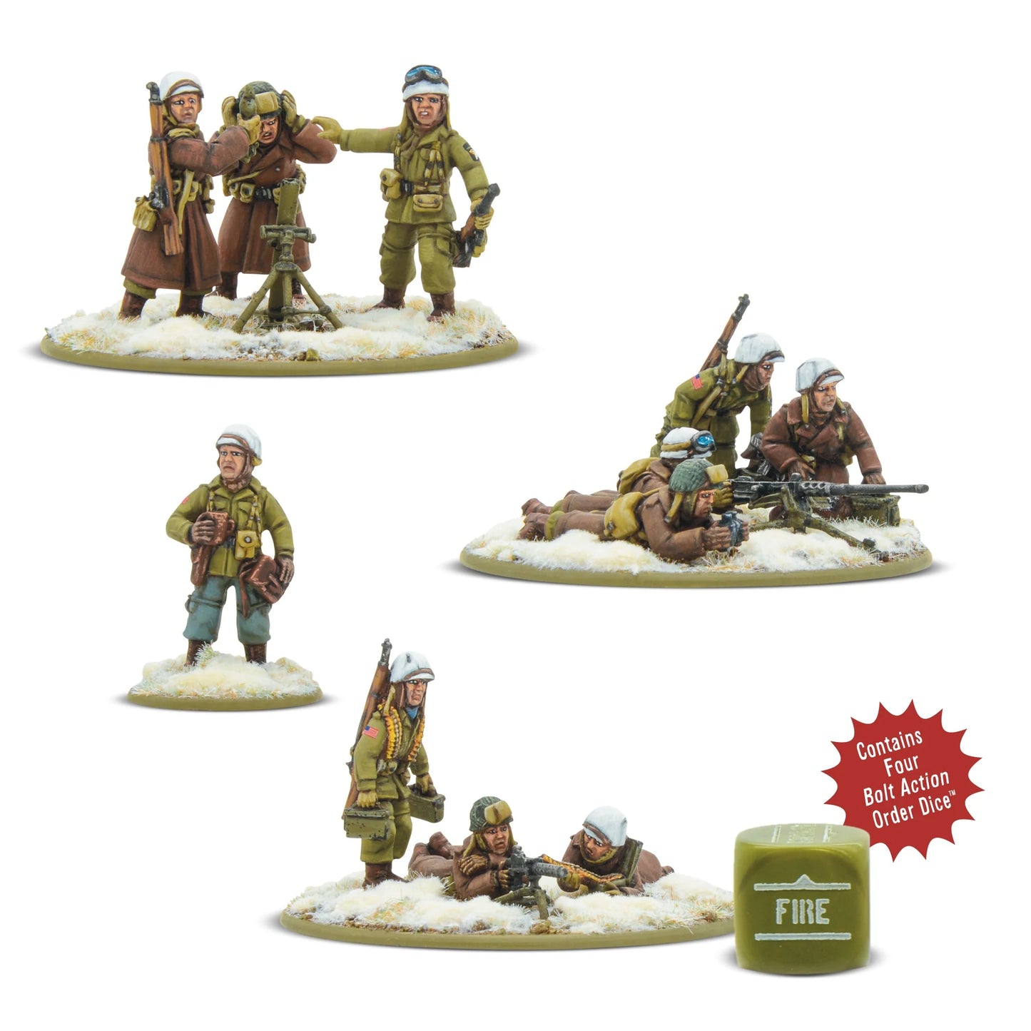 US Airborne (Winter) Heavy Weapons Platoon (Pre-Order)