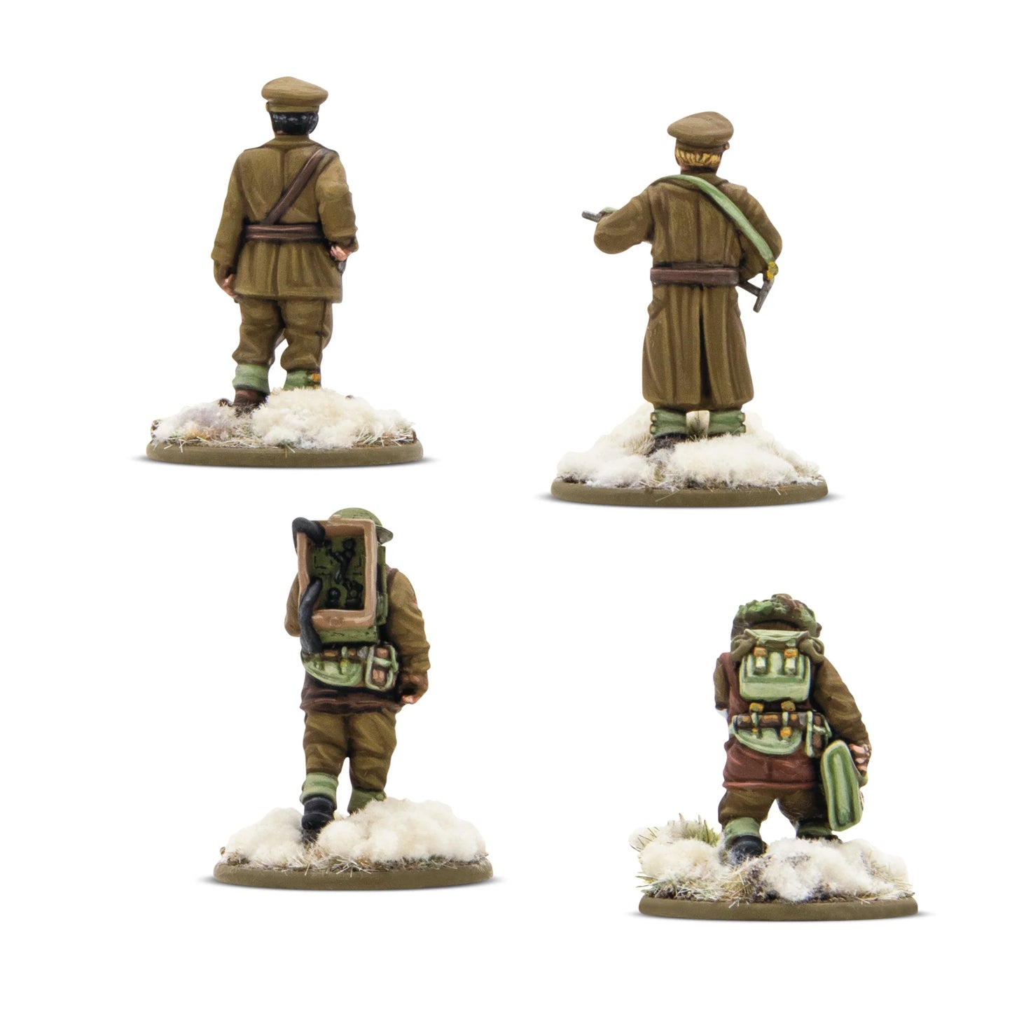 British & Canadian Infantry (Winter) HQ (Pre-Order)