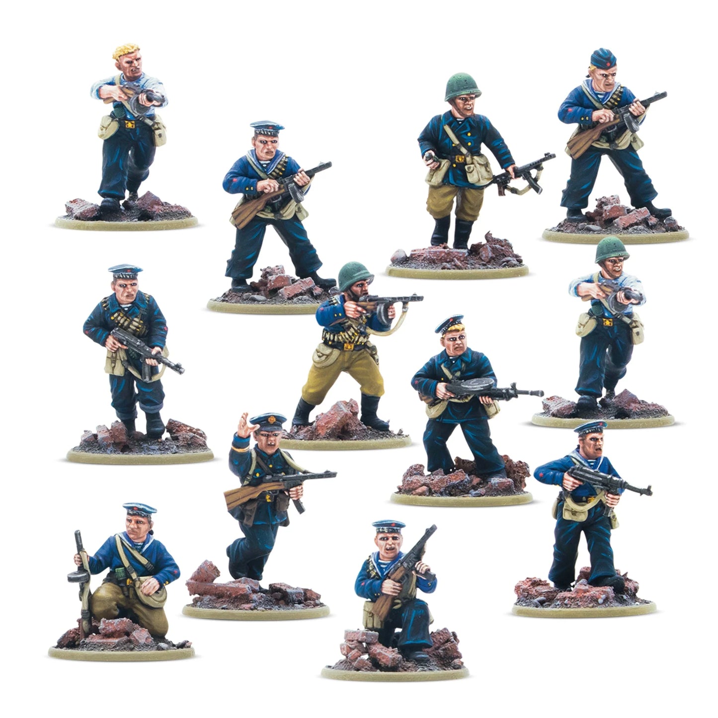 Soviet Naval Brigade veteran squad (Pre-Order)
