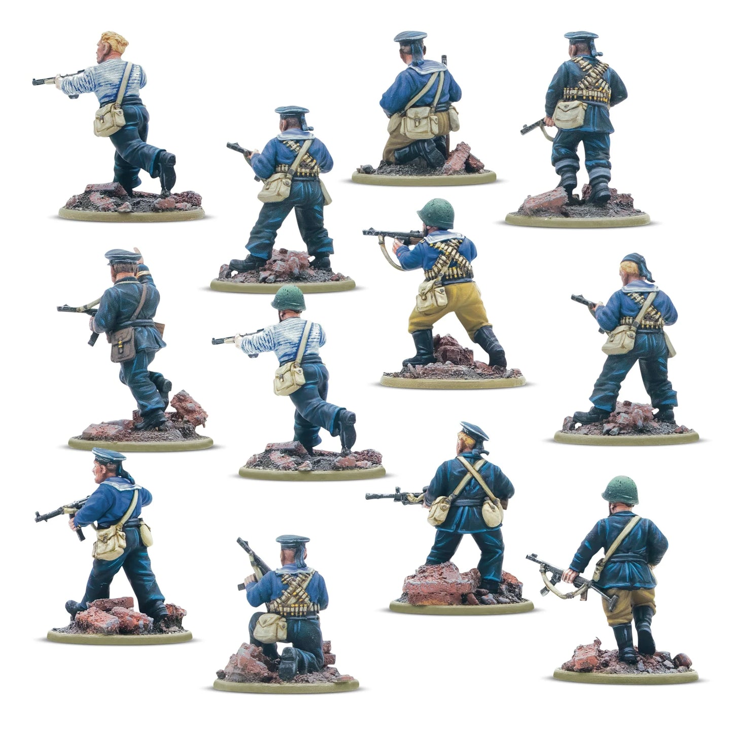 Soviet Naval Brigade veteran squad (Pre-Order)