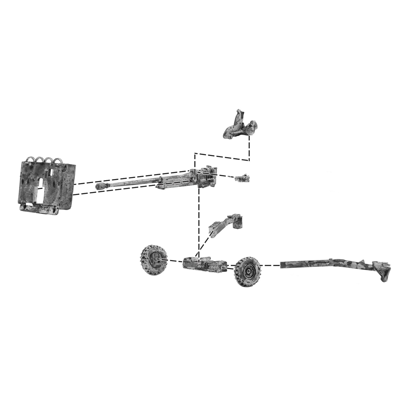 17 pdr anti-tank gun with British infantry (winter) crew (Pre-Order)