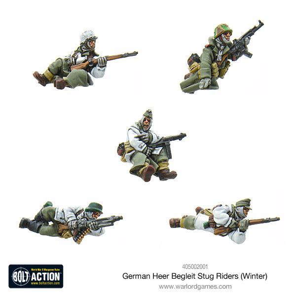 German Heer Begleit Stug riders (Winter)