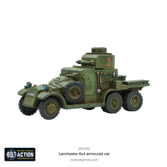 Lanchester 6x4 armoured car (Pack)