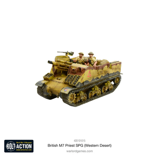 British M7 Priest SPG (Western Desert) (Pack)