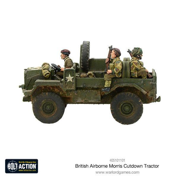 British Airborne Cut Down Morris (Pack)