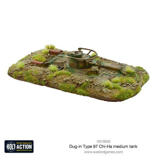 Dug-in Type 97 Chi-Ha medium tank (Special Order)