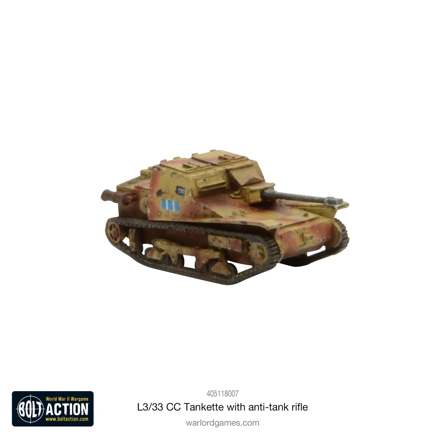 L3/33 CC Tankette with anti-tank rifle (Pack)