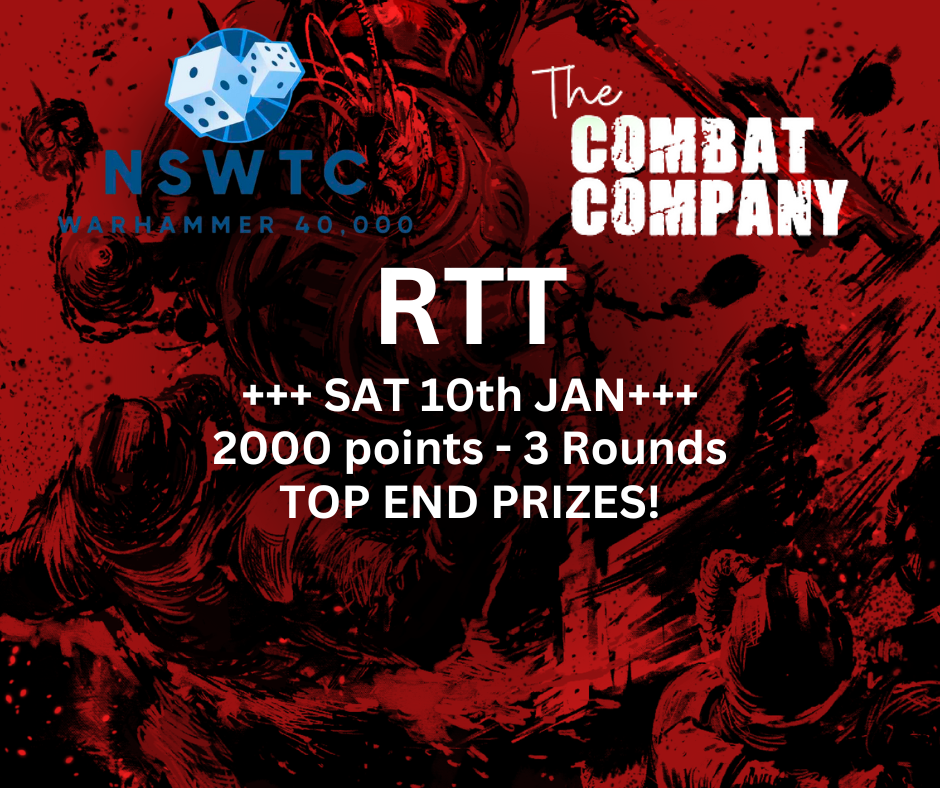 NSWTC: RTT (Saturday 10th January)