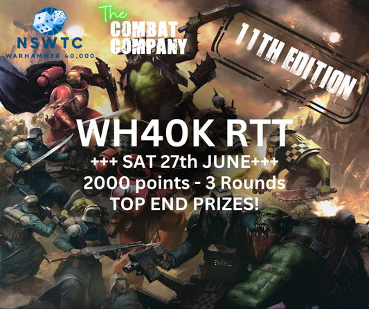 NSWTC: 40K RTT- 11th Edition (Saturday 27th June)