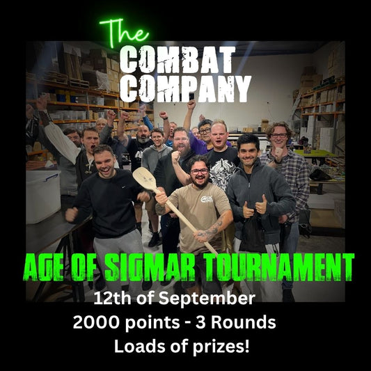TCC: Age of Sigmar Tournament (Sat 12th September)