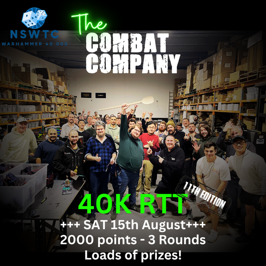NSWTC: 40K RTT- 11th Edition (Saturday 15th August)