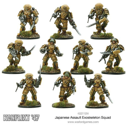 Japanese Assault Exo skeleton squad (Special Order)