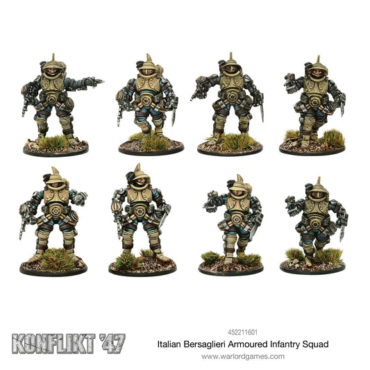 Italian Bersaglieri Armoured Infantry Squad (Special Order)