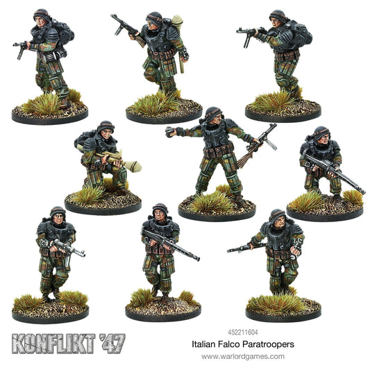Italian Falco Paratroopers (Special Order)