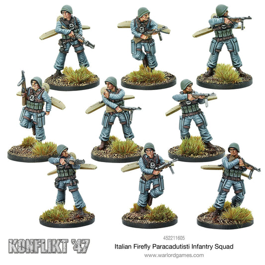 Italian Firefly Paracadutisti Infantry Squad (Special Order)