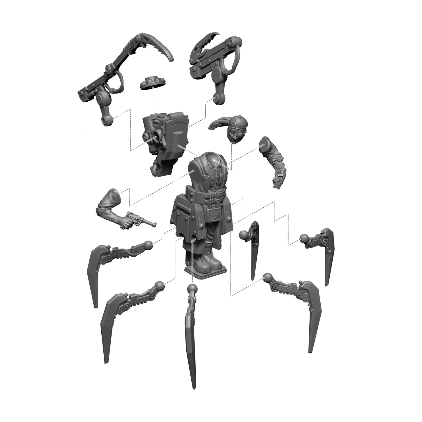 Konflikt '47 'Der Erntemann' Oberstarzt Albrecht von Zögling (Pre-Order)