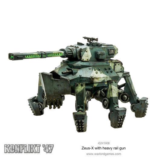 Zeus-X with heavy rail gun (Special Order)