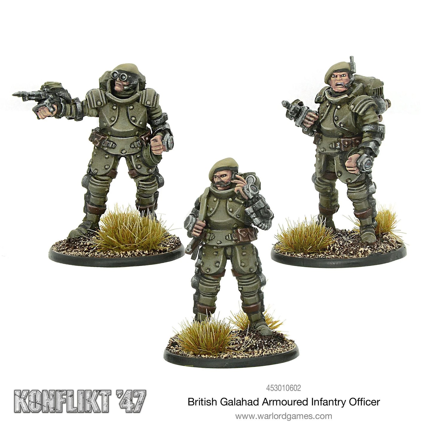 British Galahad Armoured Infantry Officers (Special Order)