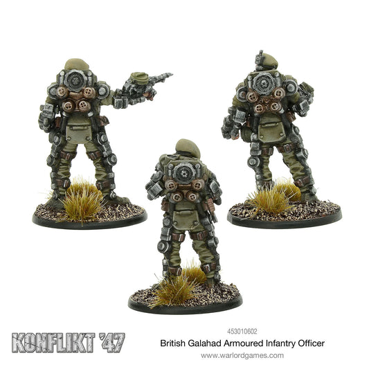 British Galahad Armoured Infantry Officers (Special Order)