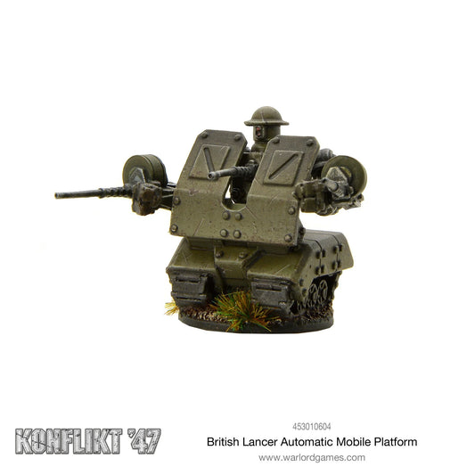 British Lancer automated mobile platform (Special Order)