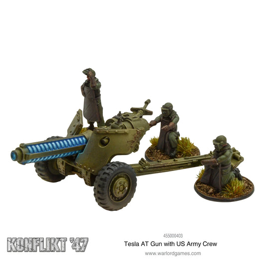 Tesla AT Gun (US Army crew) (Special Order)