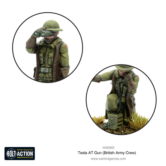 Tesla AT Gun (British Army crew) (Special Order)