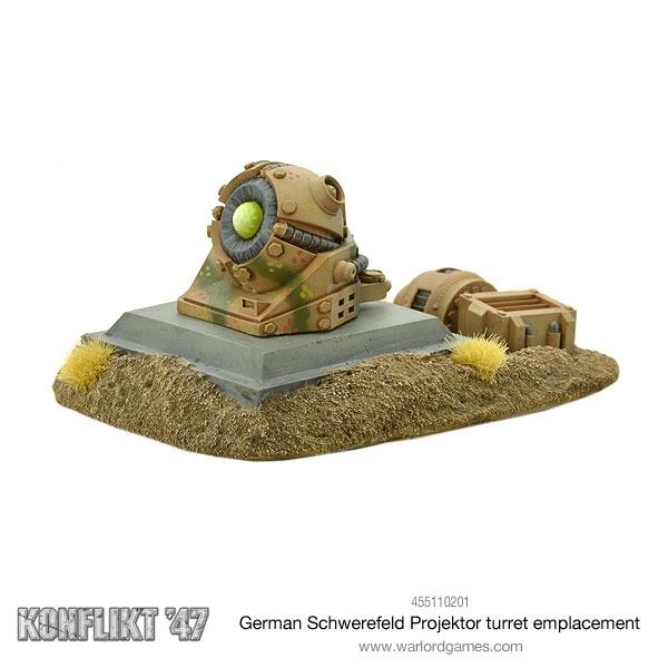 German Schwerefeld Projektor turret emplacement (Special Order)